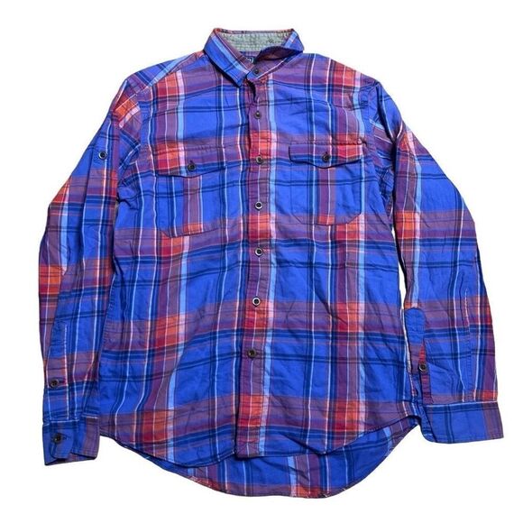 8 Item Workwear Button Down Shirt Bundle Lot Mens Medium/Large - Picture 10 of 16